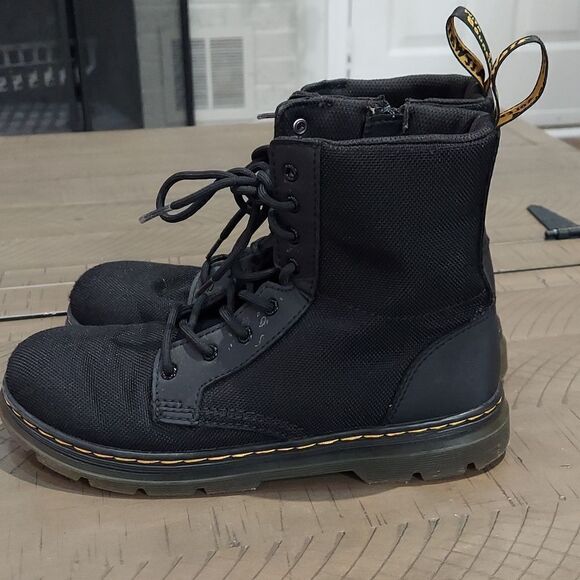 Dr. Martens Combs Y Black Boots Sz  5 - Picture 5 of 13